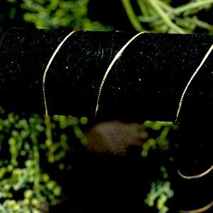 14K Yellow Gold Serpentine 24” chain